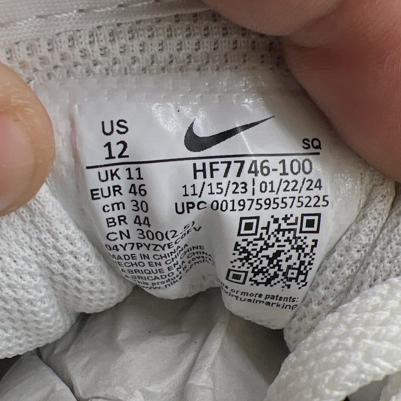 Size 12 - Nike Air Max 1 Premium SE Hot Sauce (HF7746-100)