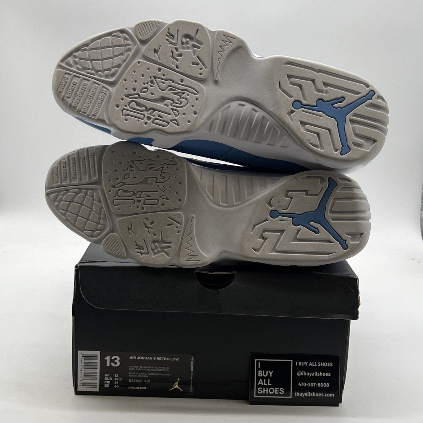 Size 13 - Air Jordan 9 Retro Low Pantone (832822-401)