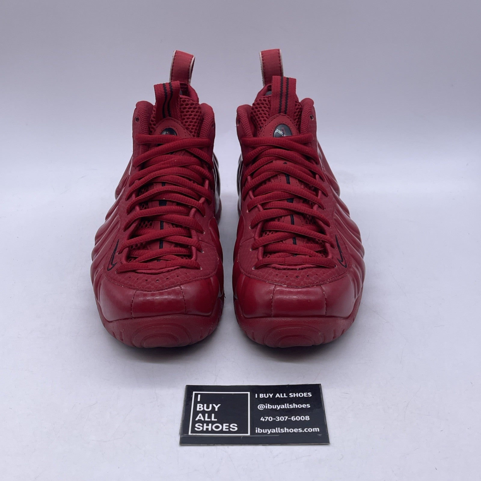 Size 7.5 - Nike Air Foamposite Pro Gym Red (624041-603)