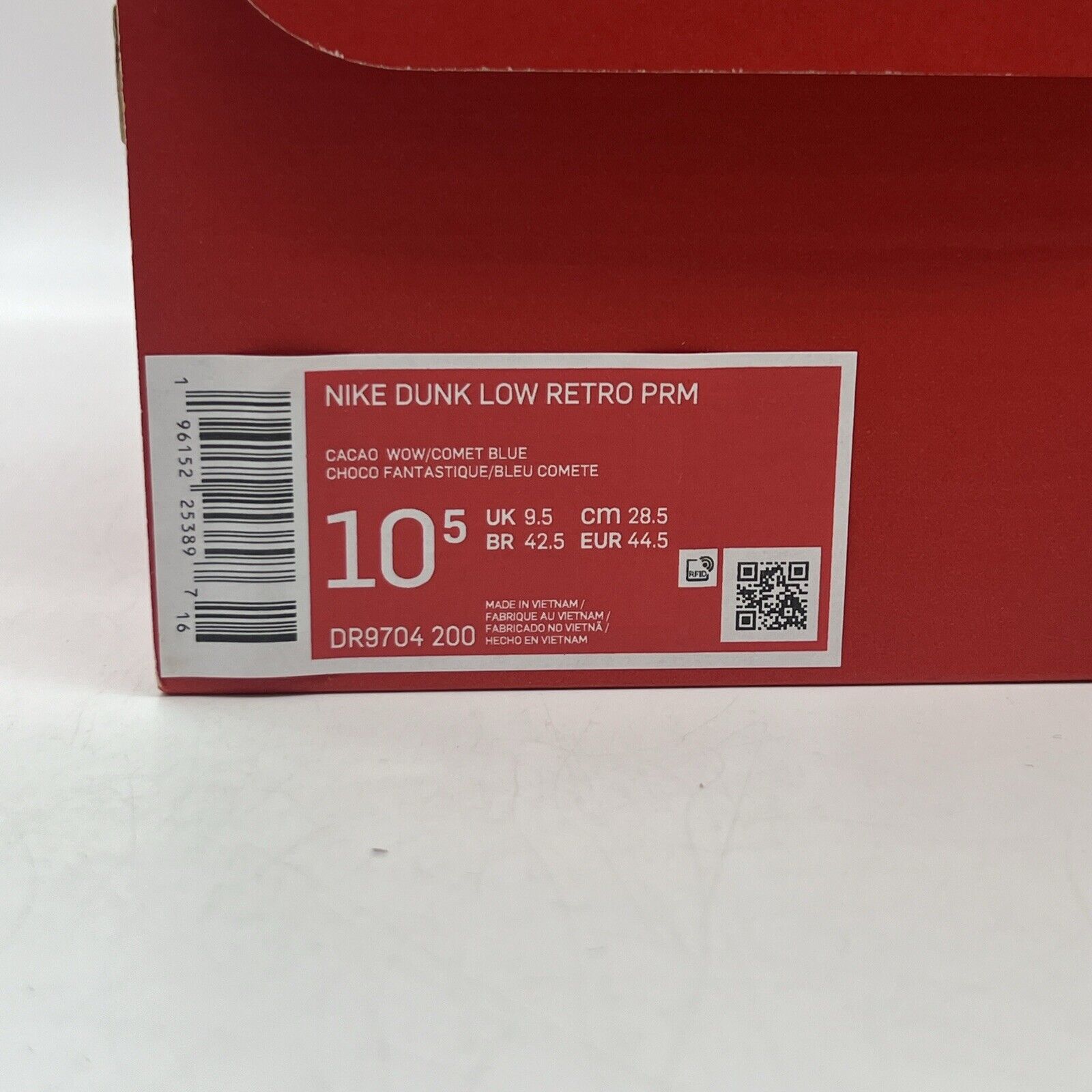 Size 10.5 - Nike Dunk Low Mars Stone Blue Brand New Og All