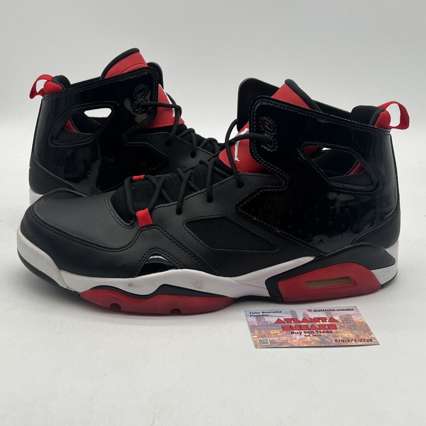 Size 13 - Jordan Flight Club 91 Bred (DC7329-006)Red & Black White Leather