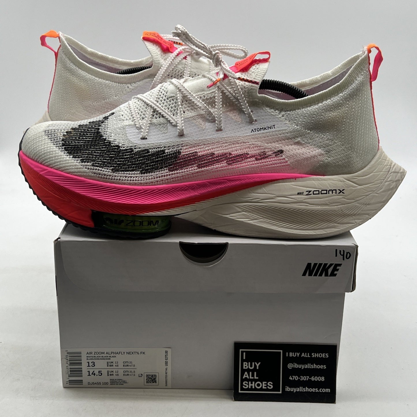 Size 13 - Nike Air Zoom Alphafly NEXT% Flyknit Rawdacious 2021 - (DJ5455-100)