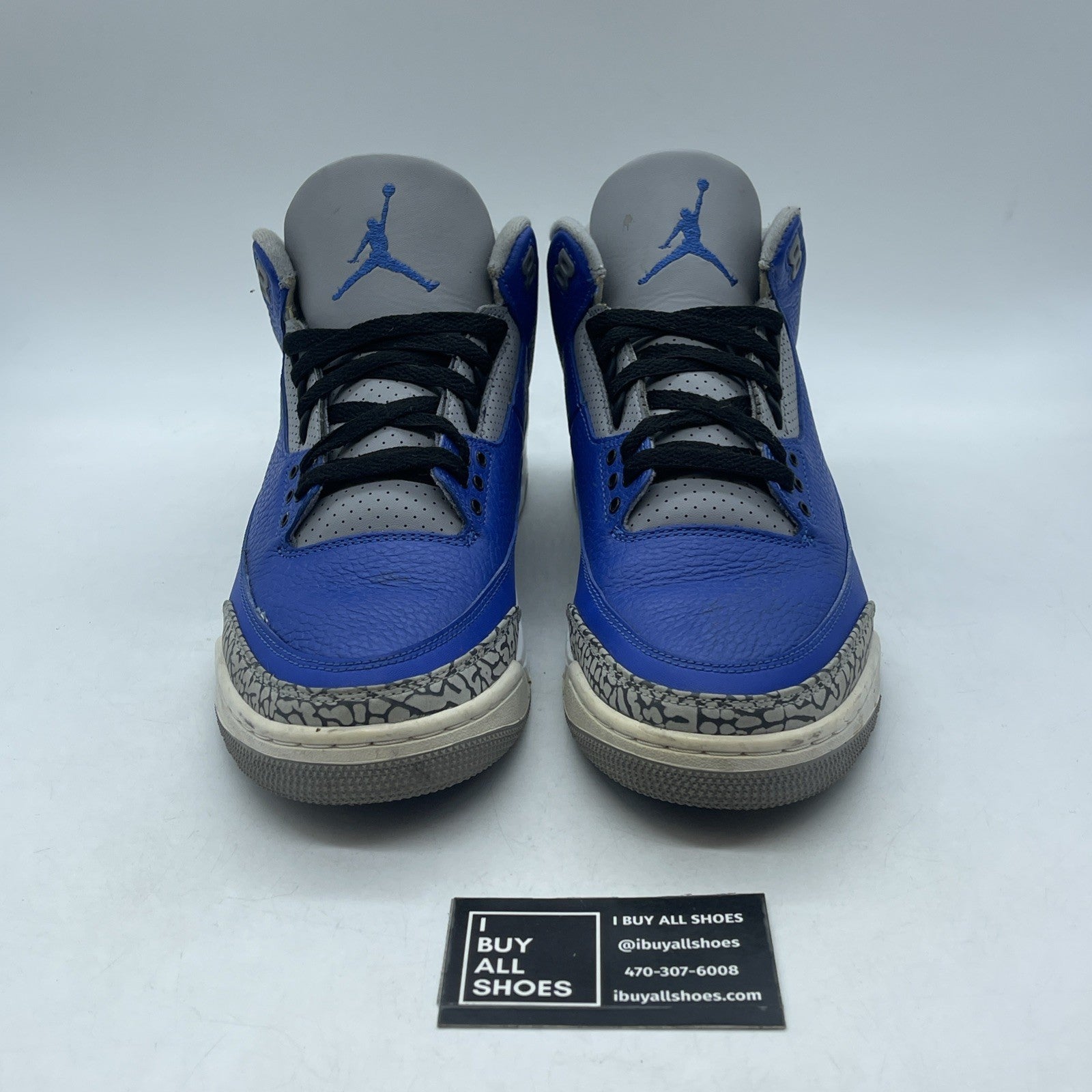 Size 10.5 - Air Jordan 3 Retro Varsity Royal 2020 (CT8532-400)