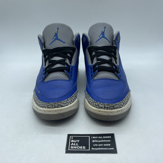 Size 10.5 - Air Jordan 3 Retro Varsity Royal 2020 (CT8532-400)