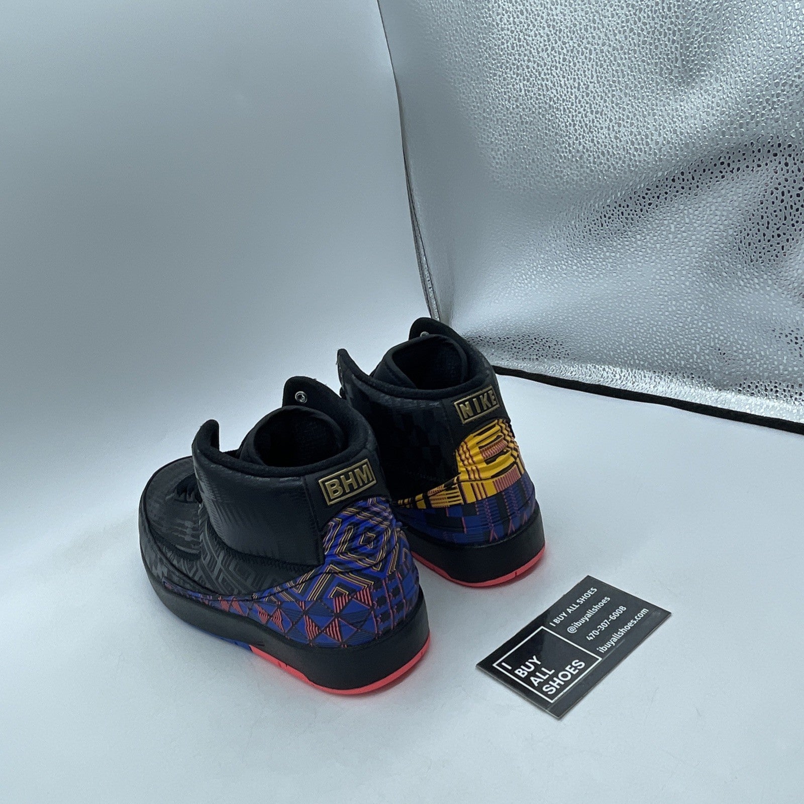 Size 6.5Y - NIKE KIDS AIR JORDAN 2 RETRO BHM (CI2972-007)