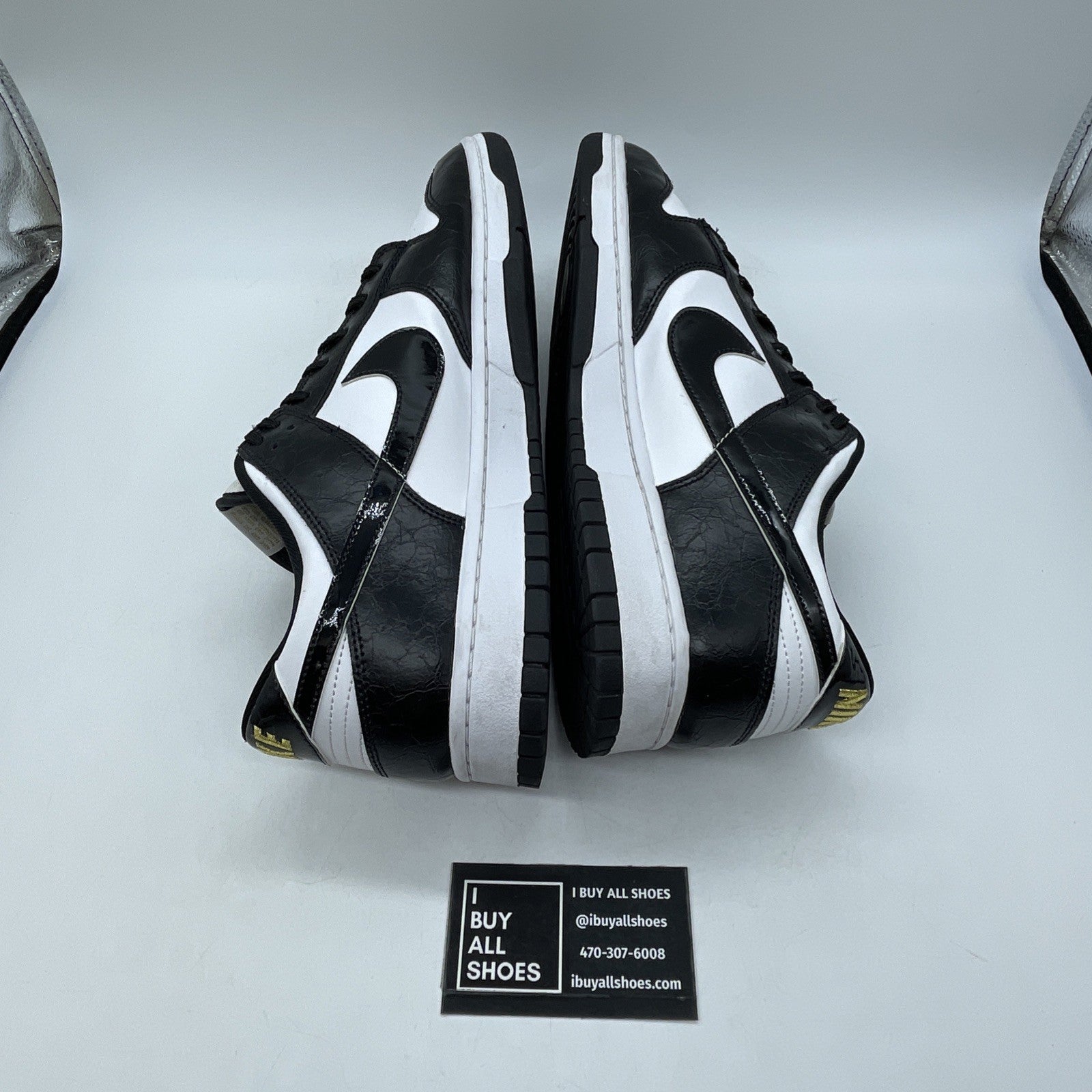 Size 13 - Nike Dunk SE Low World Champ White Black Leather (DR9511-100)