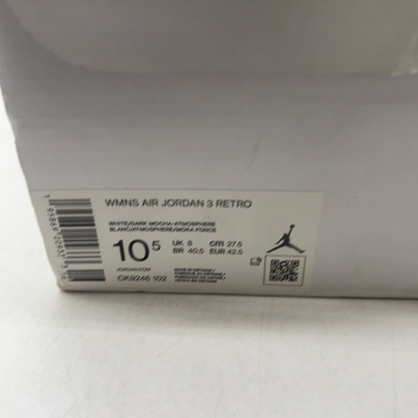 Size 10.5 - Air Jordan 3 Retro 'Neapolitan' 2022 (CK9246-102)
