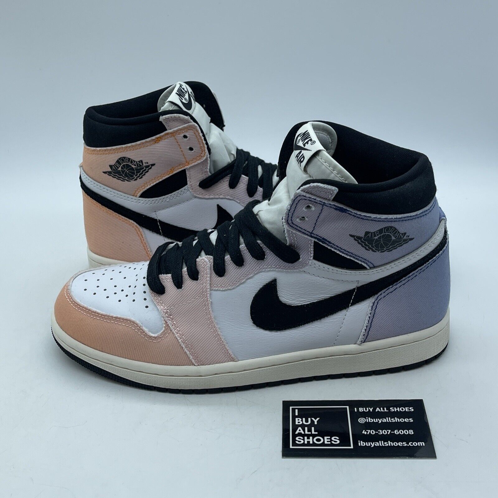 Size 8 - Air Jordan 1 Retro OG High Skyline White Suede Leather (DX0054-805)