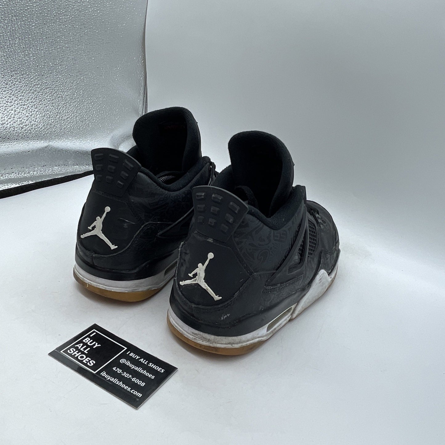 Size 11.5 - Air Jordan 4 Retro Laser, 30th Anniversary 2019 (CI1184-001)