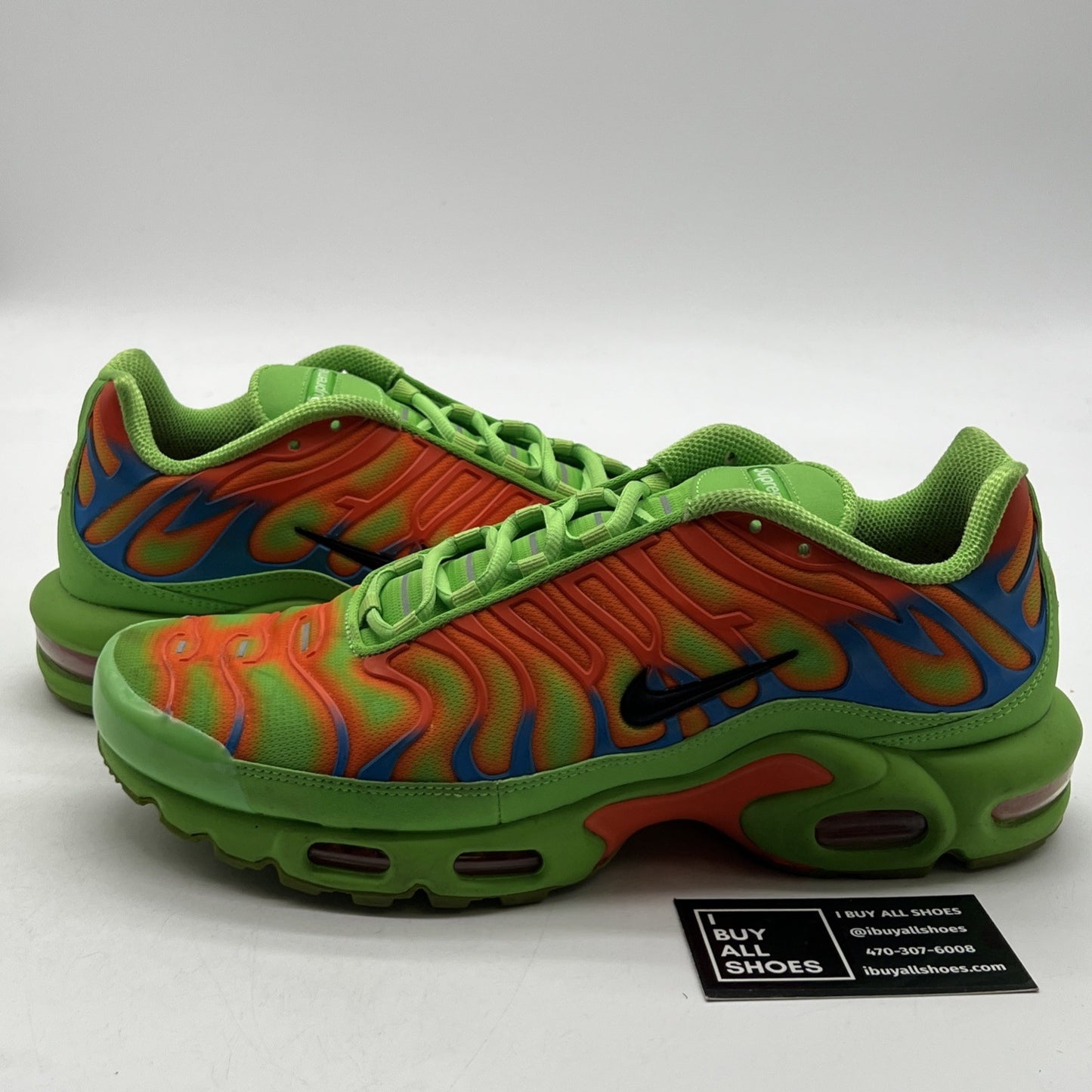 Size 10.5 - Nike Supreme x Air Max Plus TN Mean Green (DA1472-300)