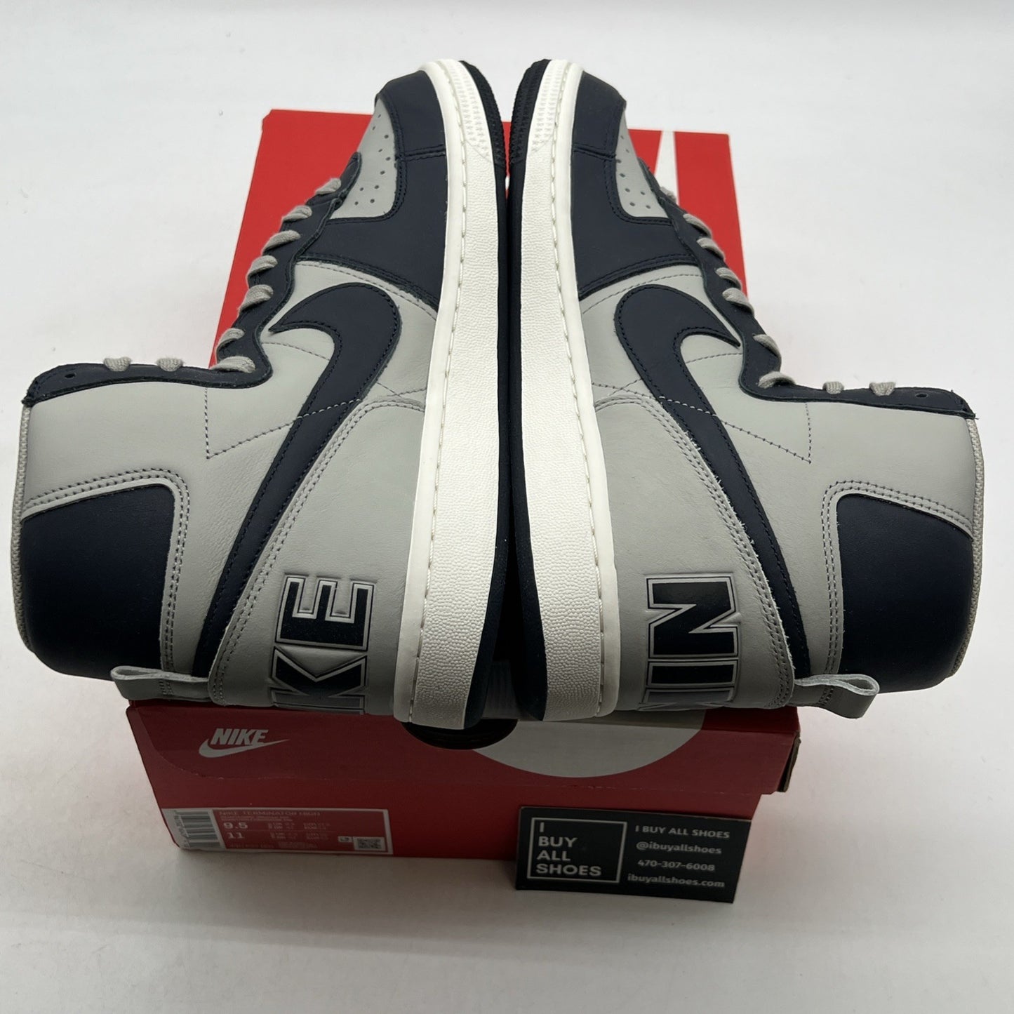 Size 9.5 - Nike Terminator High Georgetown (FB1832-001)