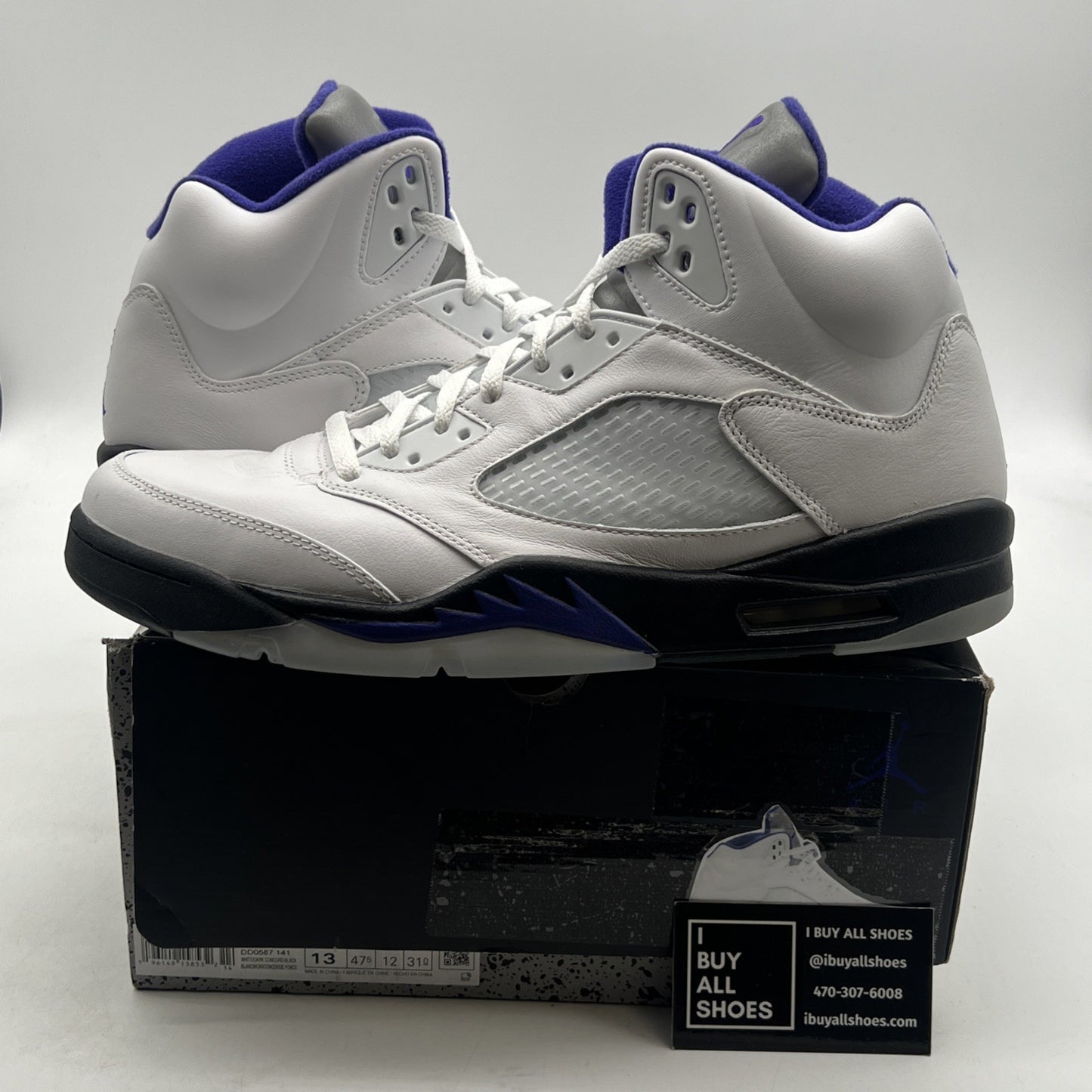 Size 13 - Air Jordan 5 Concord 2022 (DD0587-141)