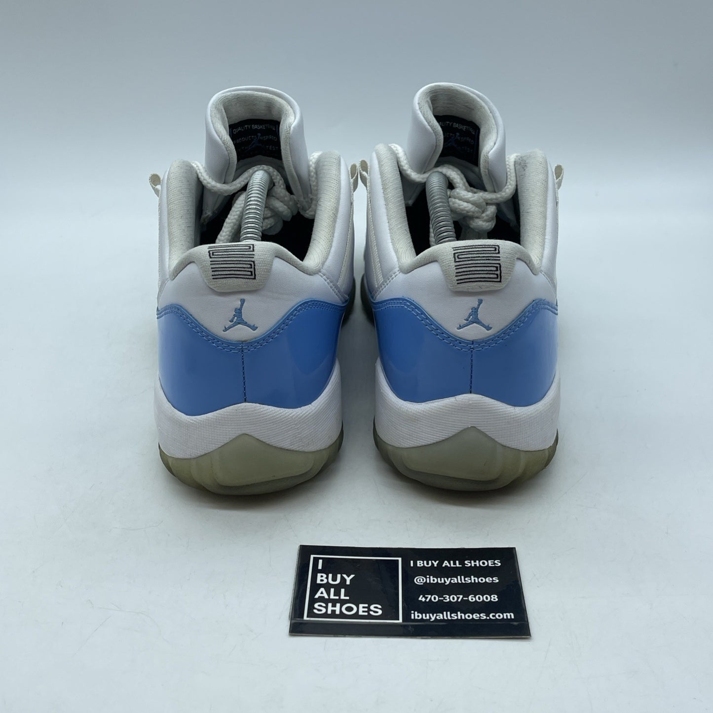 Size 9.5 - Jordan 11 Retro Low UNC 2017 Blue White (528895-106)