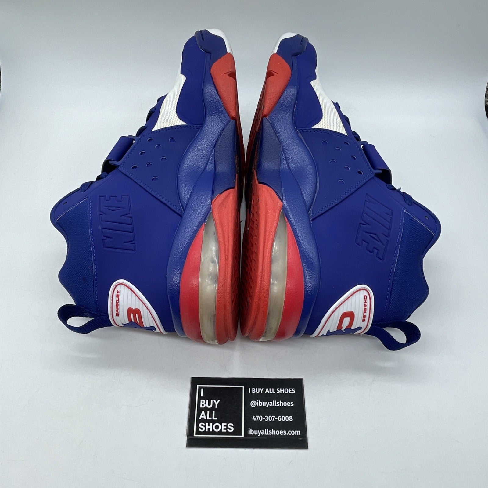 Size 11 - Nike Air Force Max CB 2 Hyperfuse Deep Roya (616761-400)