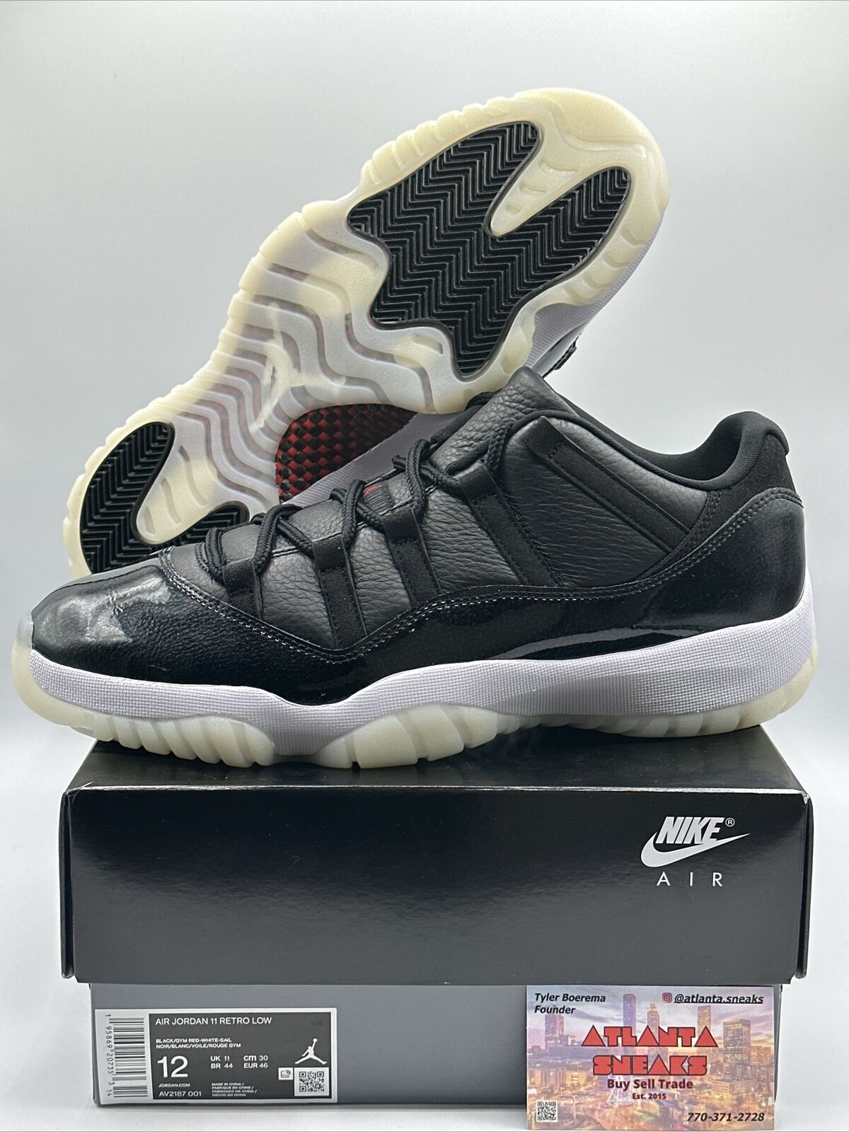 Size 12 - Jordan 11 Low 72-10 2022