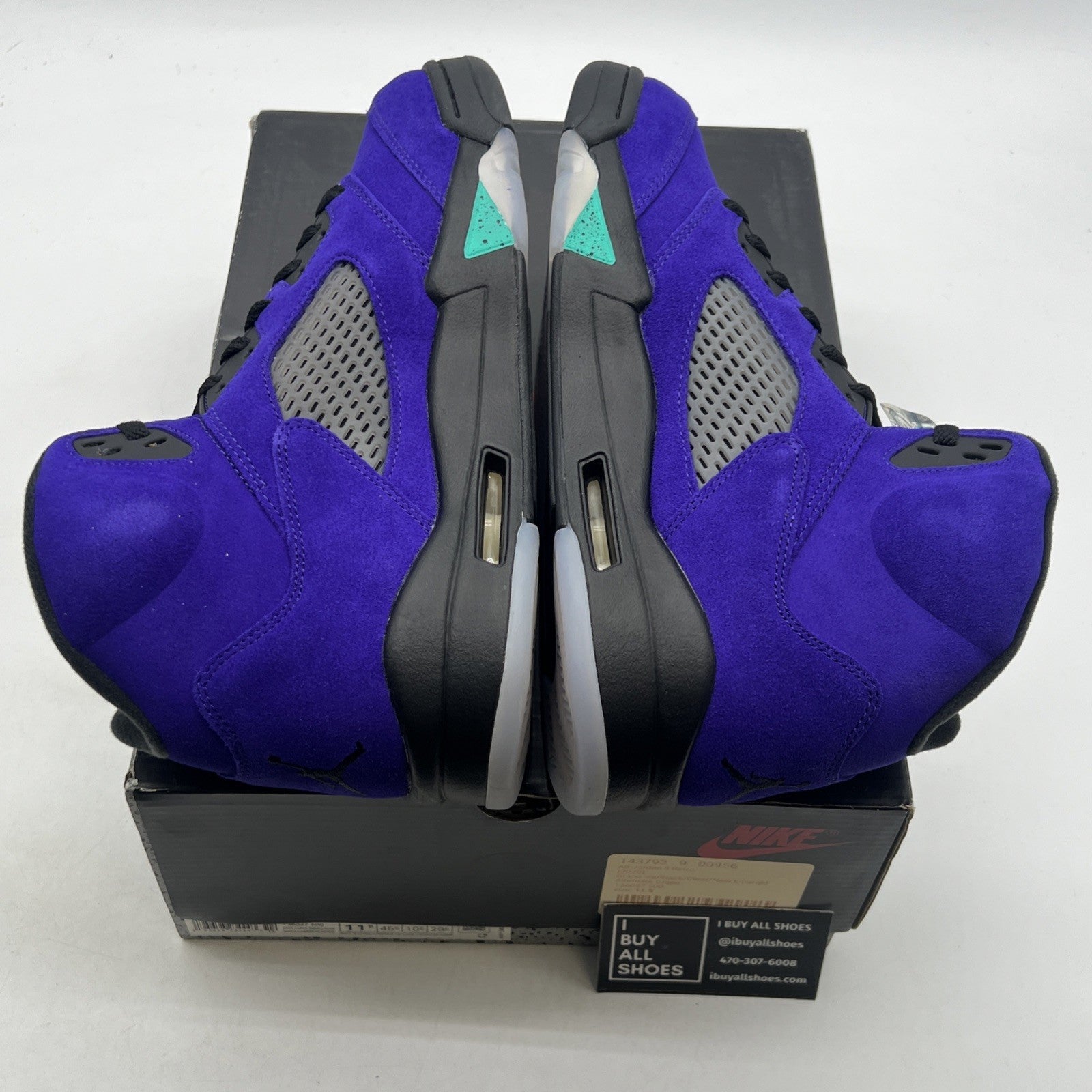Size 11.5 - Air Jordan 5 Retro Alternate Grape 2020 (136027-500)