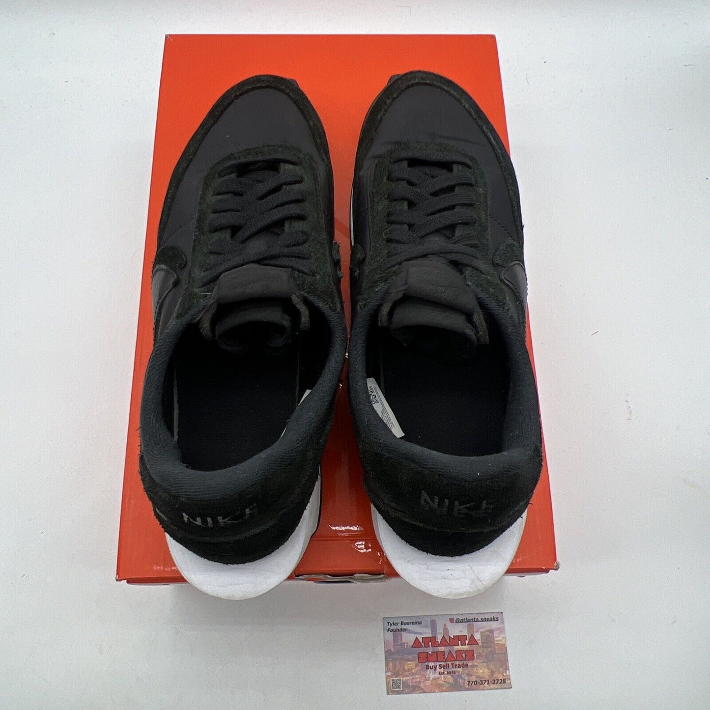 Size 11 - Nike sacai x LDWaffle Black Nylon White (BV0073-002)