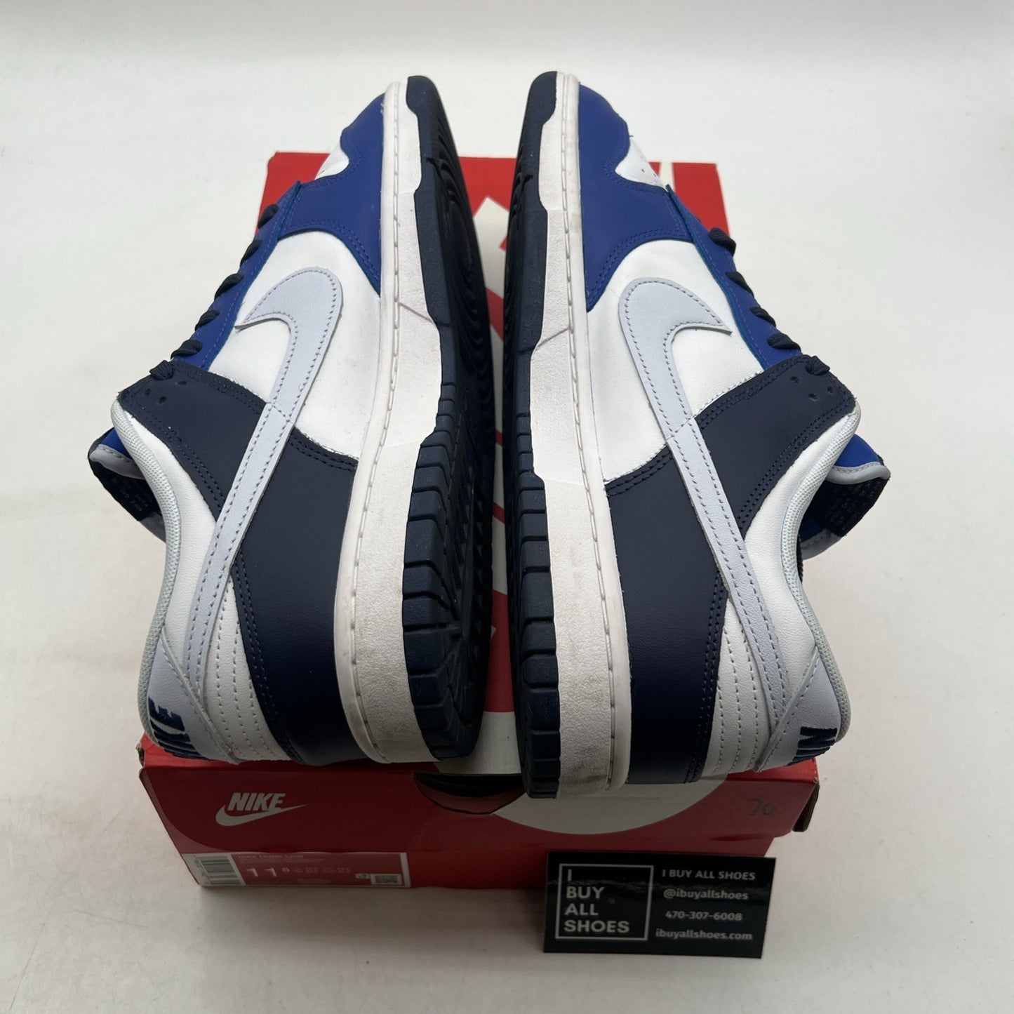 Size 11.5 - Nike Dunk Low Game Royal Navy (FQ8826-100)