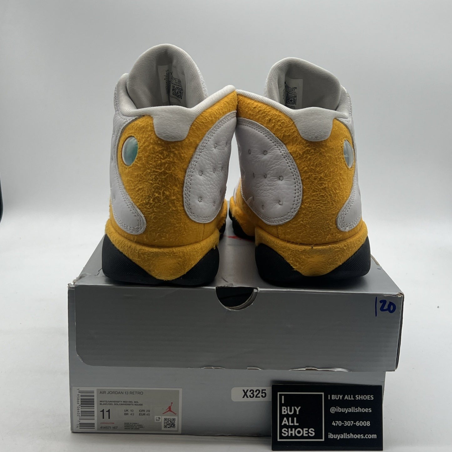 Size 11 - Air Jordan 13 Del Sol 2022 (414571-167)