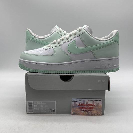 Size 12 - Nike Air Force 1 Low Mint Foam Mint Green White Leather (FZ4123-394)