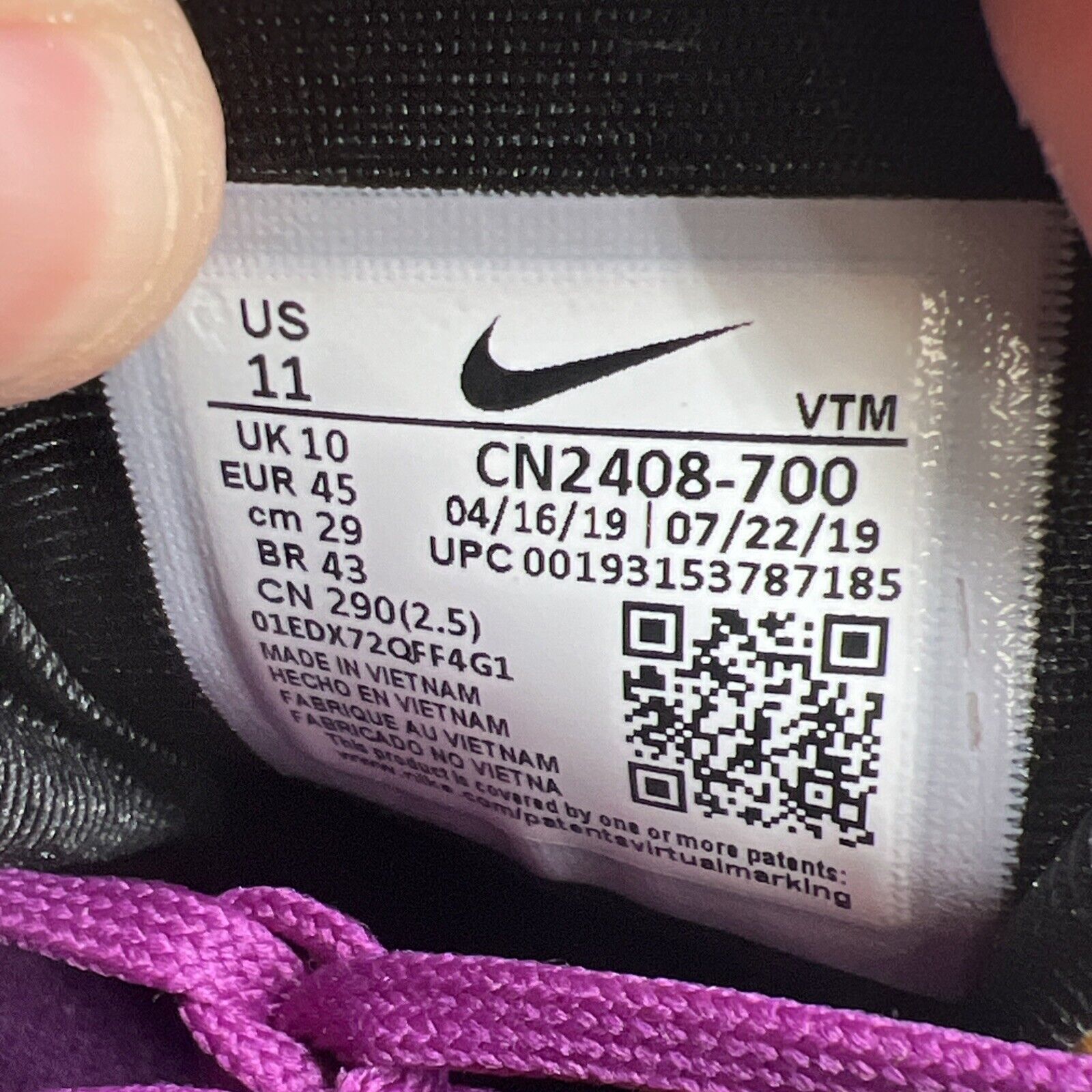 Size 11 - Nike Undercover x Air Max 720 Yellow (CN2408-700)