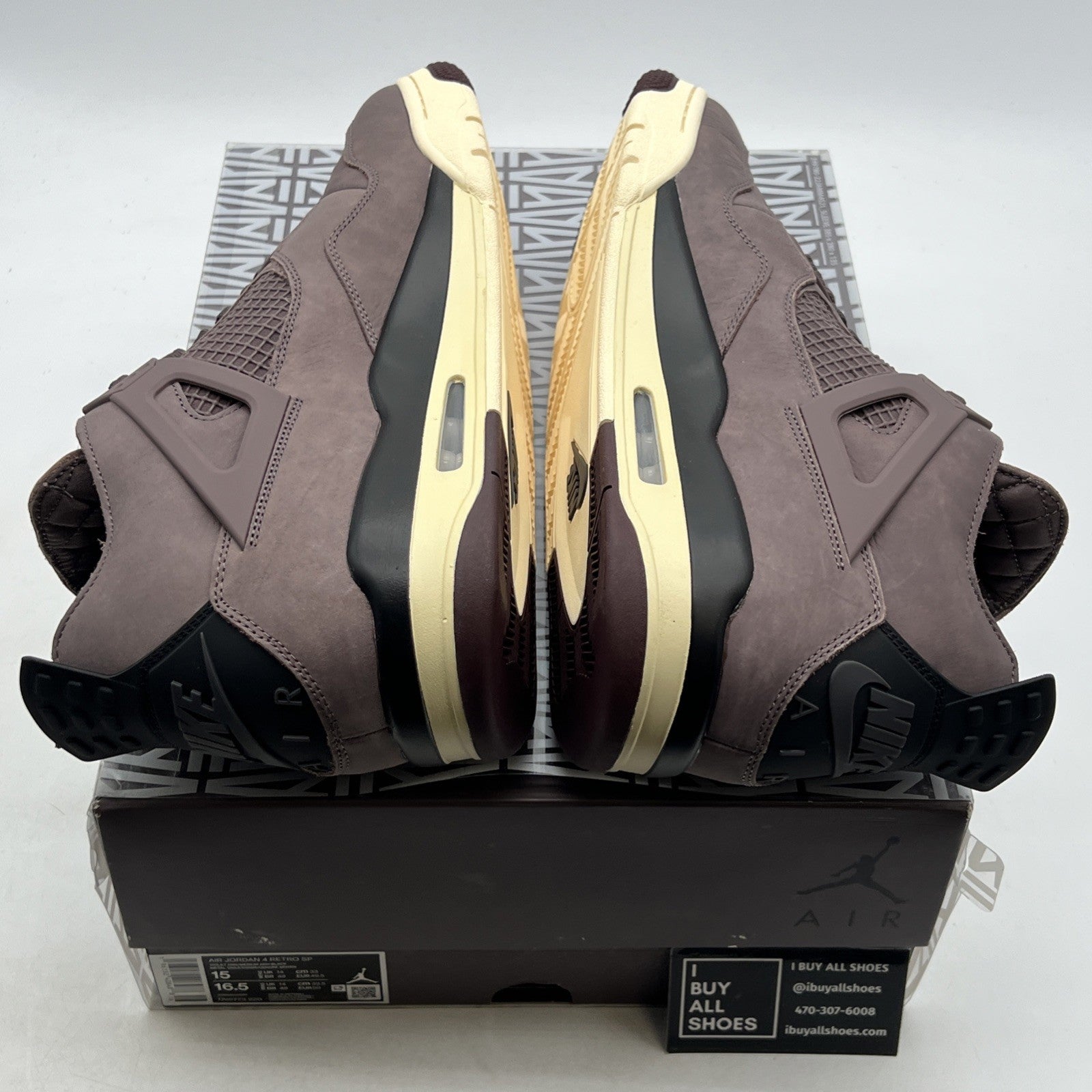 Size 15 - Air Jordan 4 Retro x A Ma Maniere Mid Violet Ore (DV6773-220)