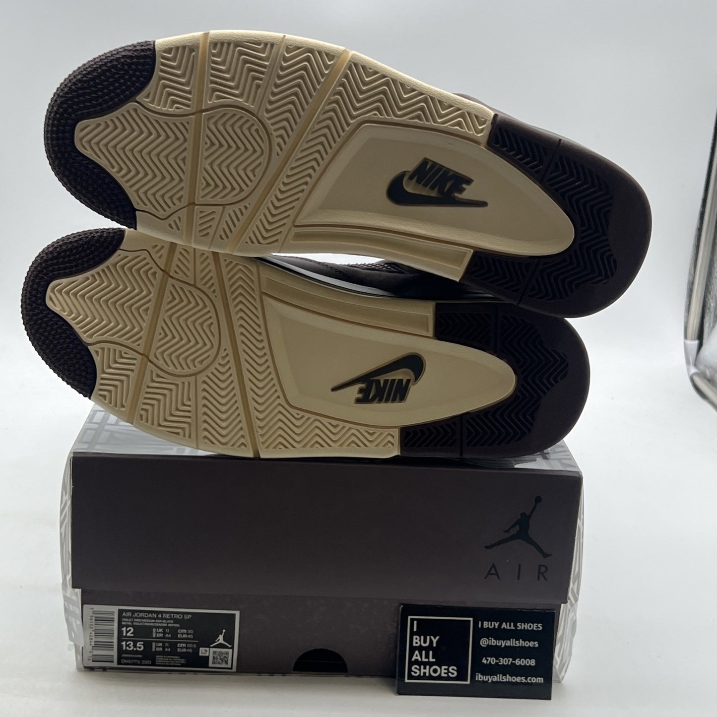 Size 12 - Air Jordan 4 Retro x A Ma Maniere Mid Violet Ore (DV6773-220)