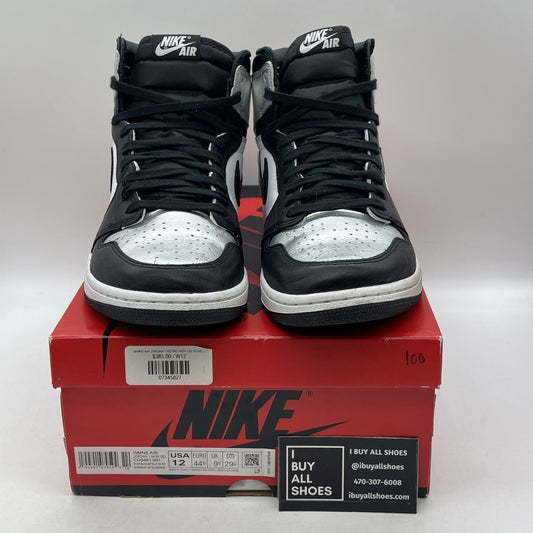 Size 12 - Air Jordan 1 High OG Metallic Silver (CD0461-001)