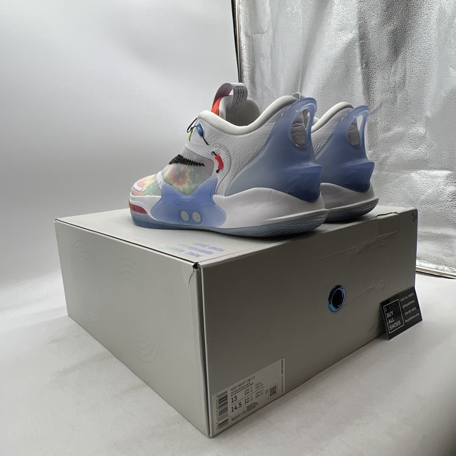 Size 13 - Nike Adapt BB 2.0 Tie-Dye (BQ5397-100)