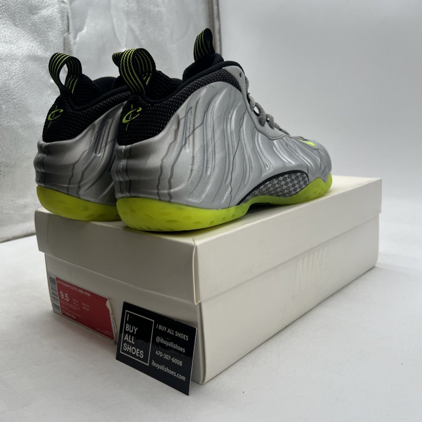 Size 9.5 - Nike Air Foamposite One Prm Metallic Camo (575420-004)