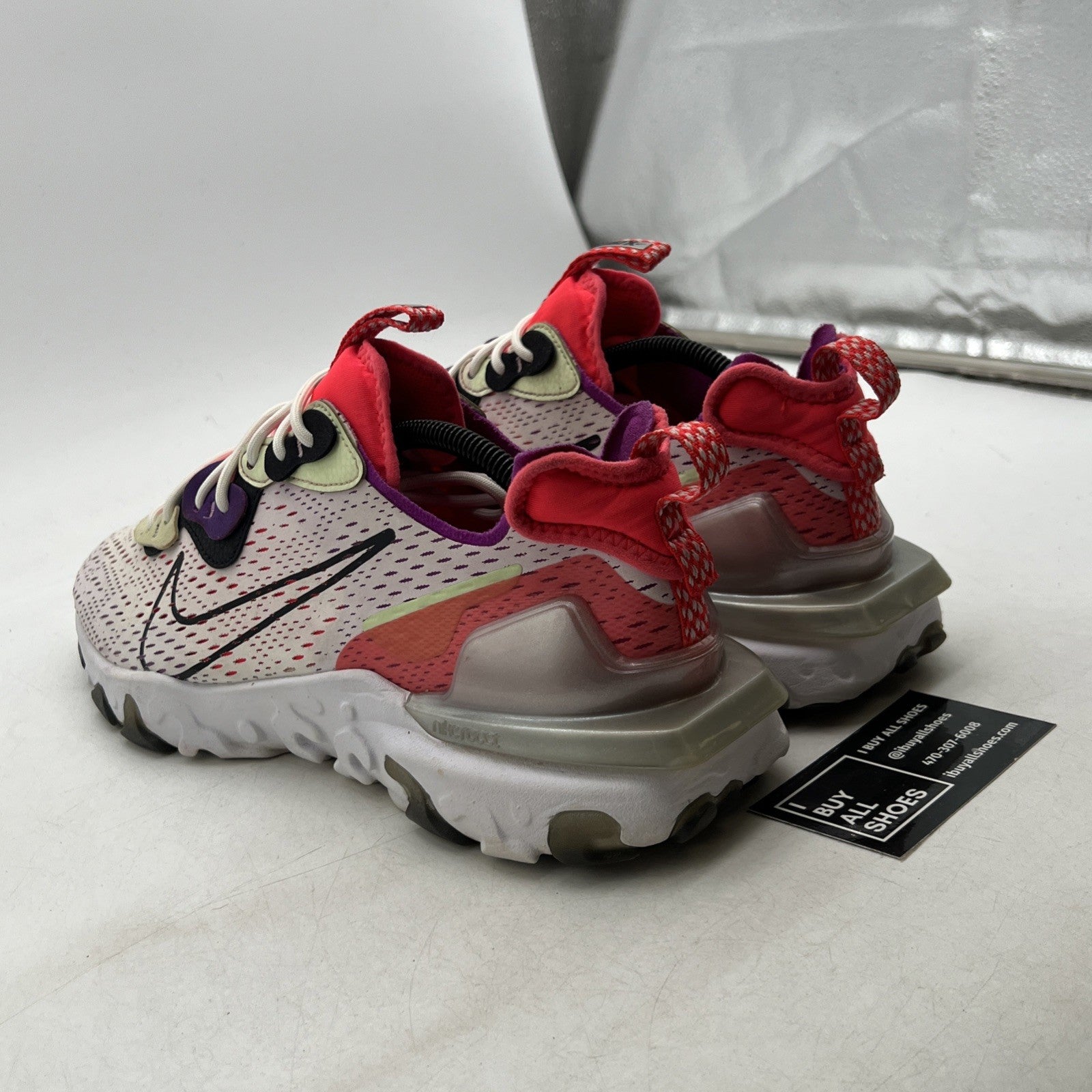 Size 11 - Nike React Vision Barely Volt Pink (CD4373-102)