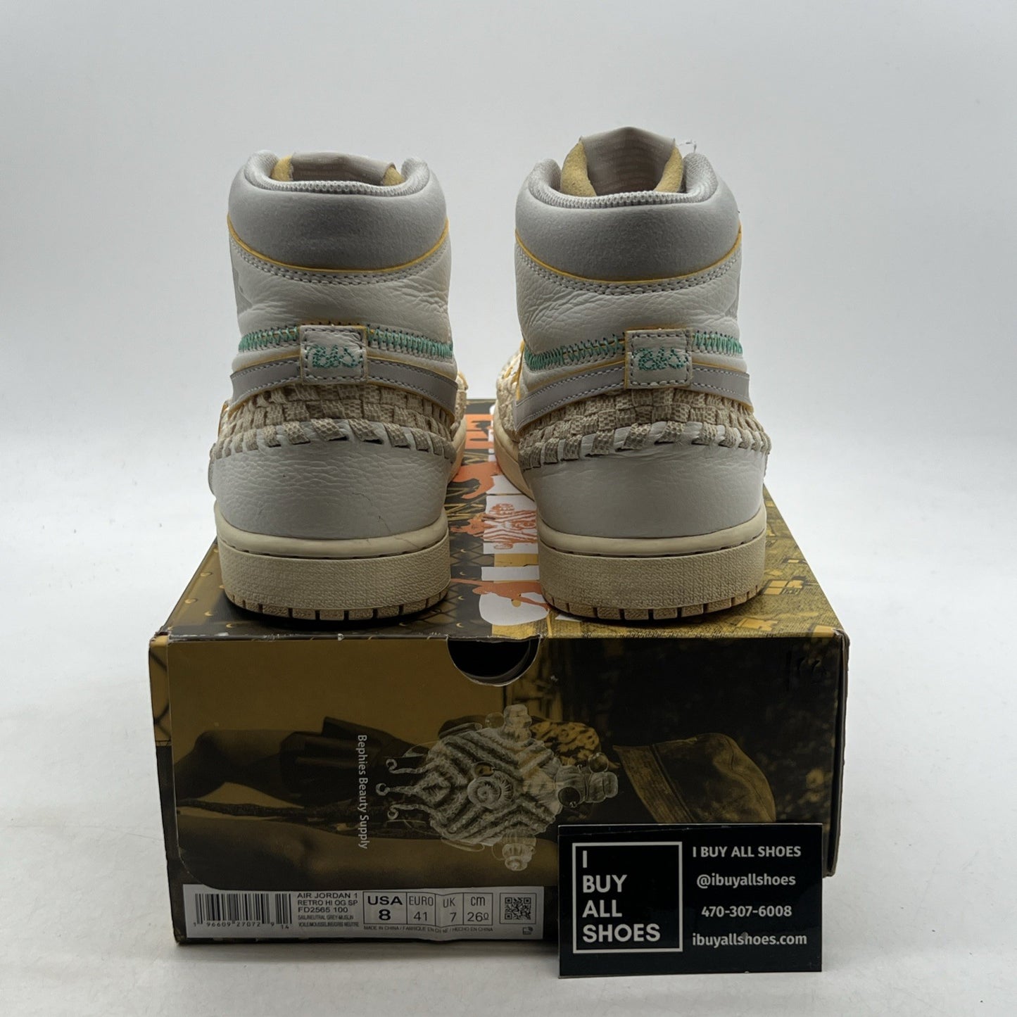 Size 8 - Union LA x Bephie's Beauty Supply x Air Jordan 1 Retro OG SP 'Summer of