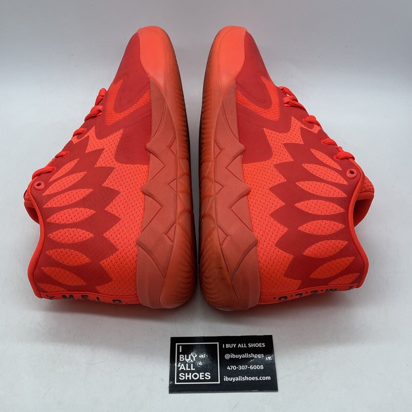 Size 12 - PUMA MB.01 Not From Here Orange Black Suede Leather (377237-02)