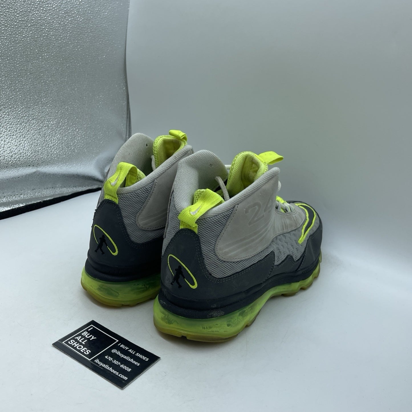 Size 12 - Nike Air Max Jr Gray (442478-001)