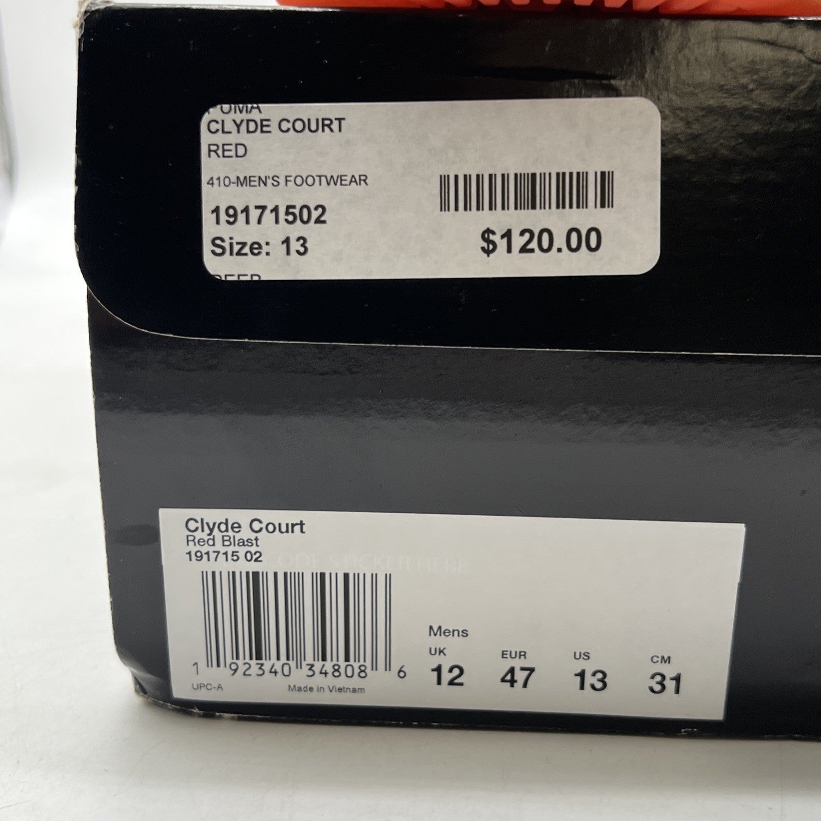 Size 13 - PUMA Clyde Court Disrupt (191715-02)