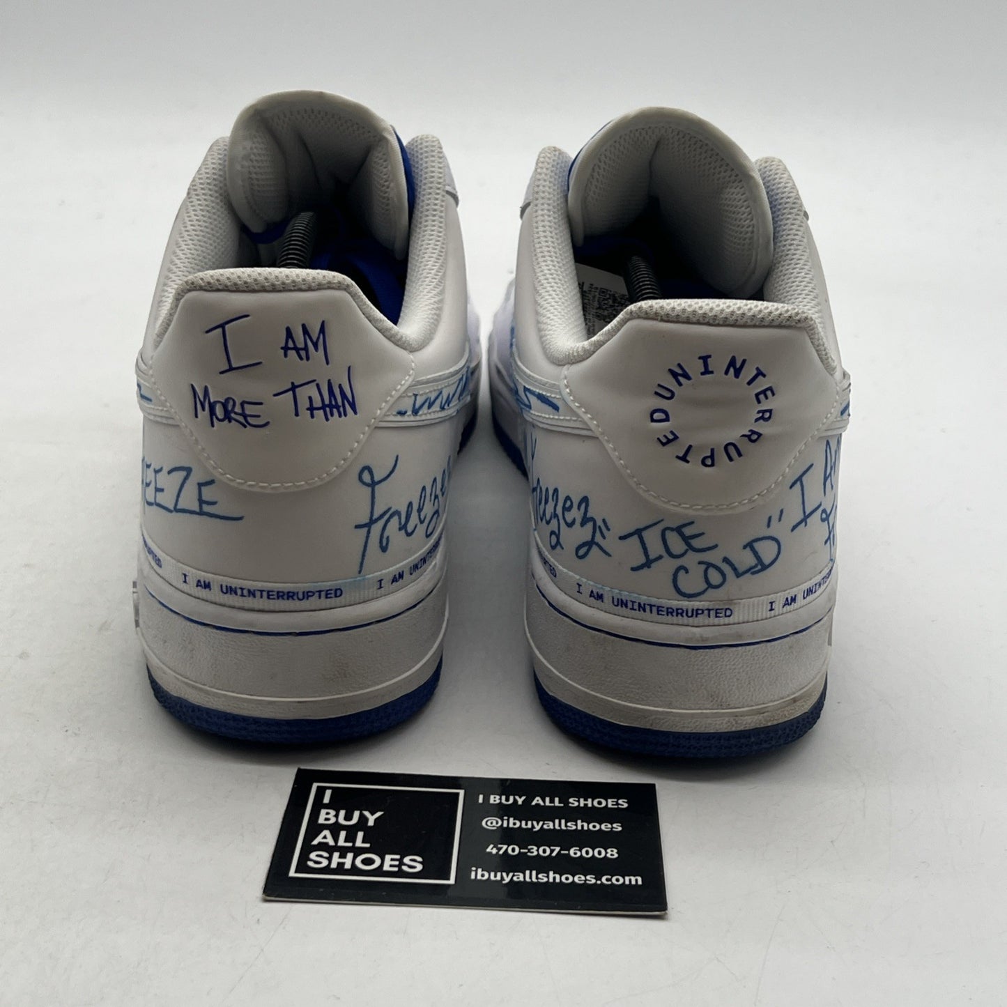 Size 11.5 - Nike Uninterrupted x Air Force 1 QS Low More Than (CQ0494-100)