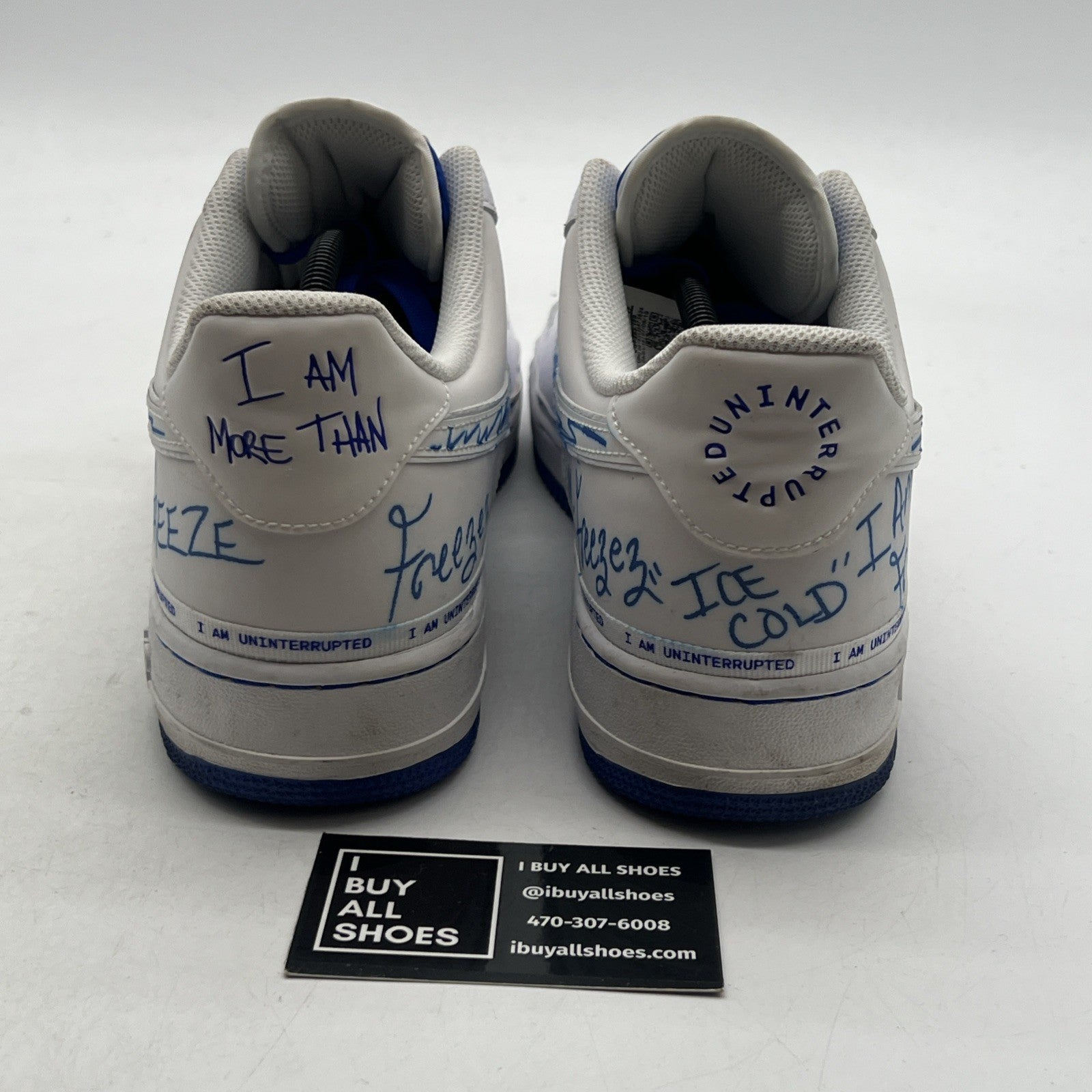Size 11.5 - Nike Uninterrupted x Air Force 1 QS Low More Than (CQ0494-100)