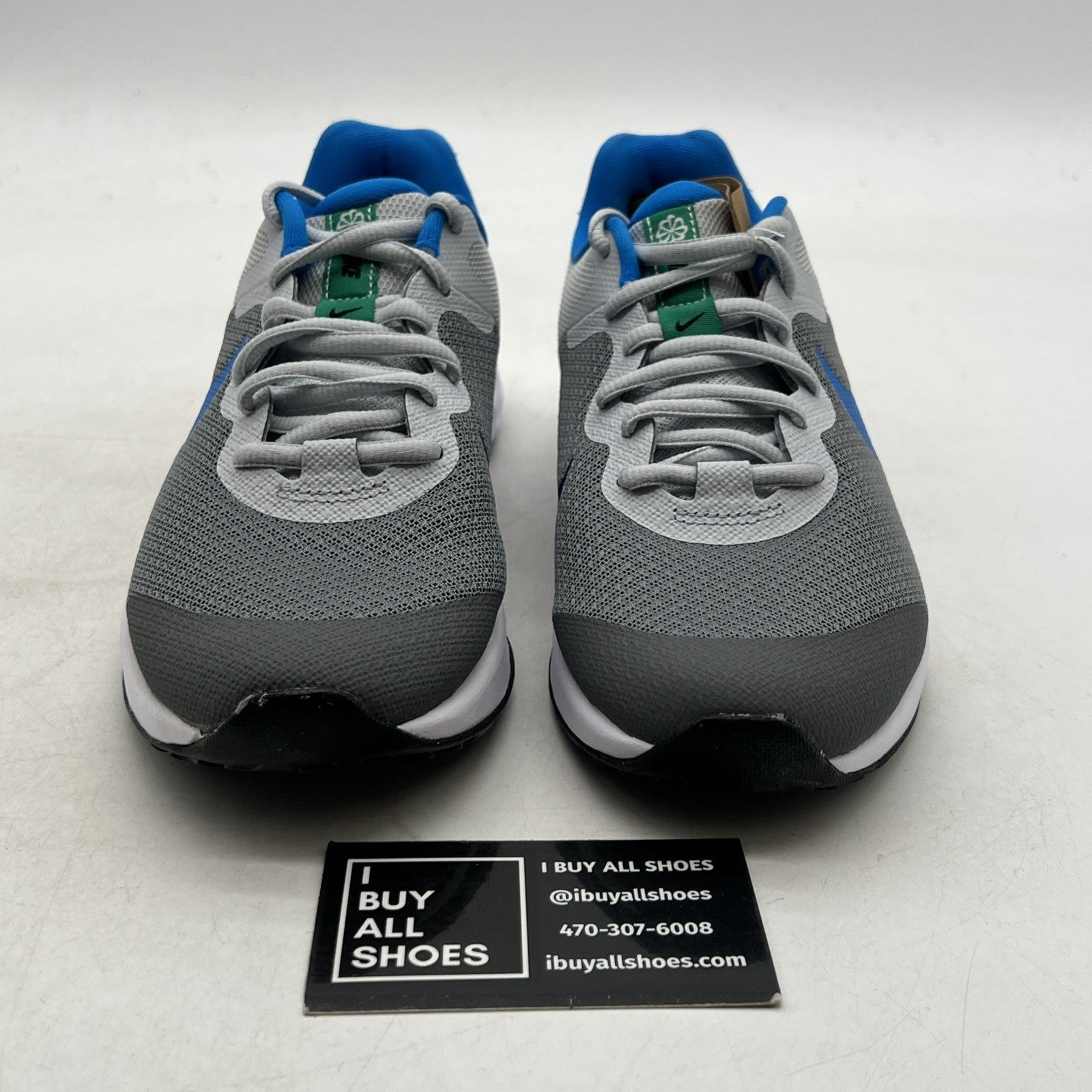 Size 5Y - Nike Revolution 6 Gray Running Shoes (DD1096-008)