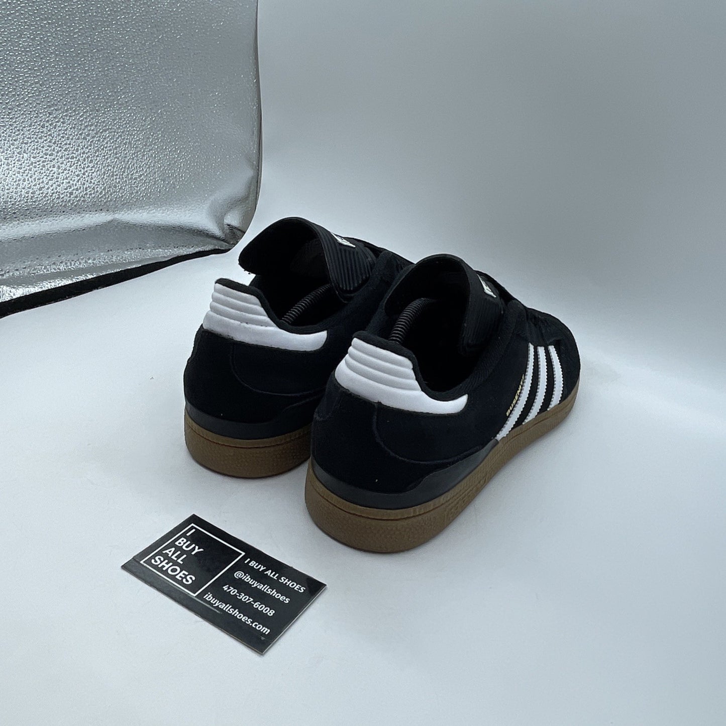 Size 14 - adidas Busenitz Black Gum (G48060)
