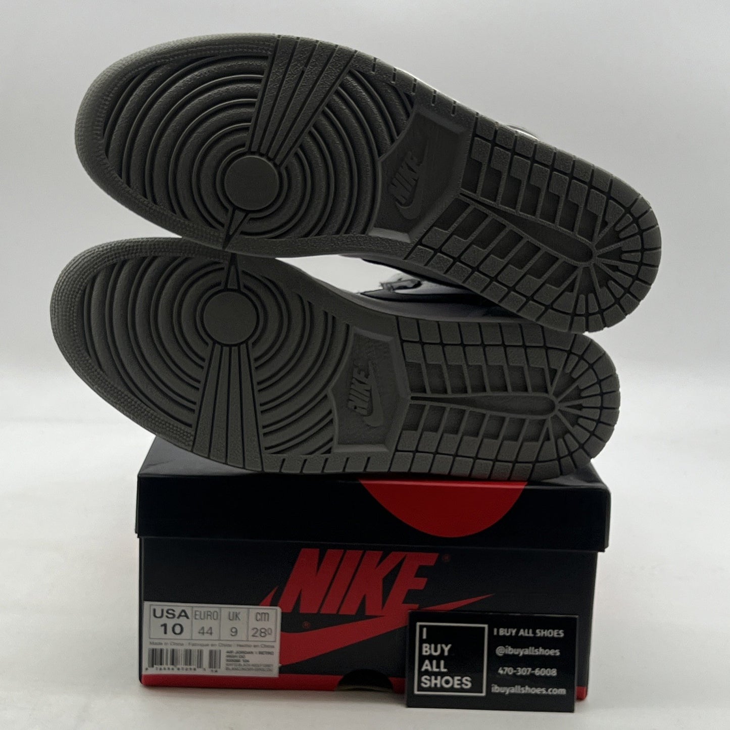 Size 10 - Air Jordan 1 Retro OG High Barons (555088-104)