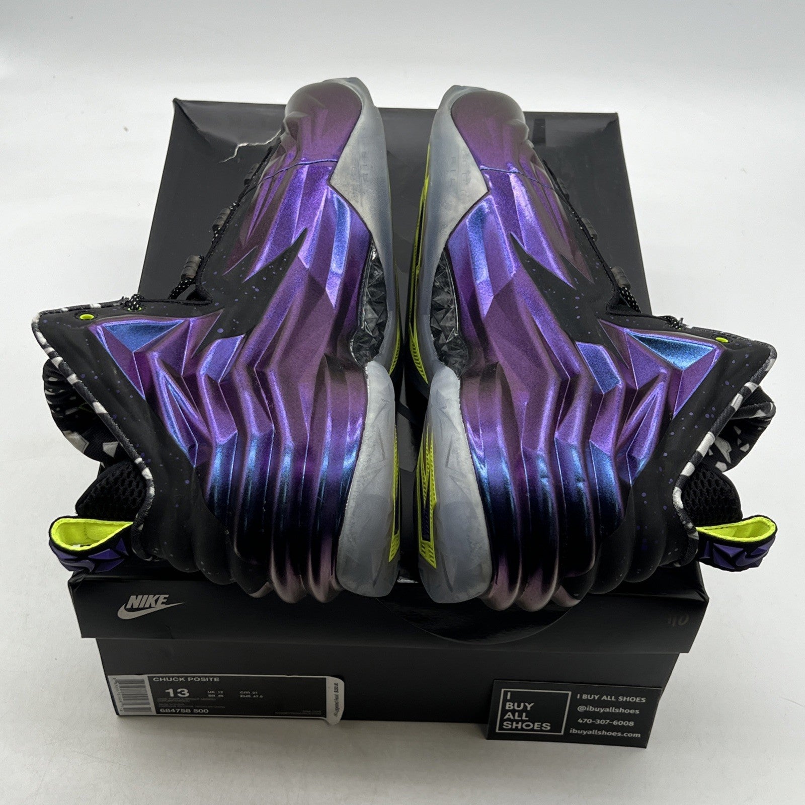 Size 13 - Nike Chuck Posite Cave Purple (684758-500)