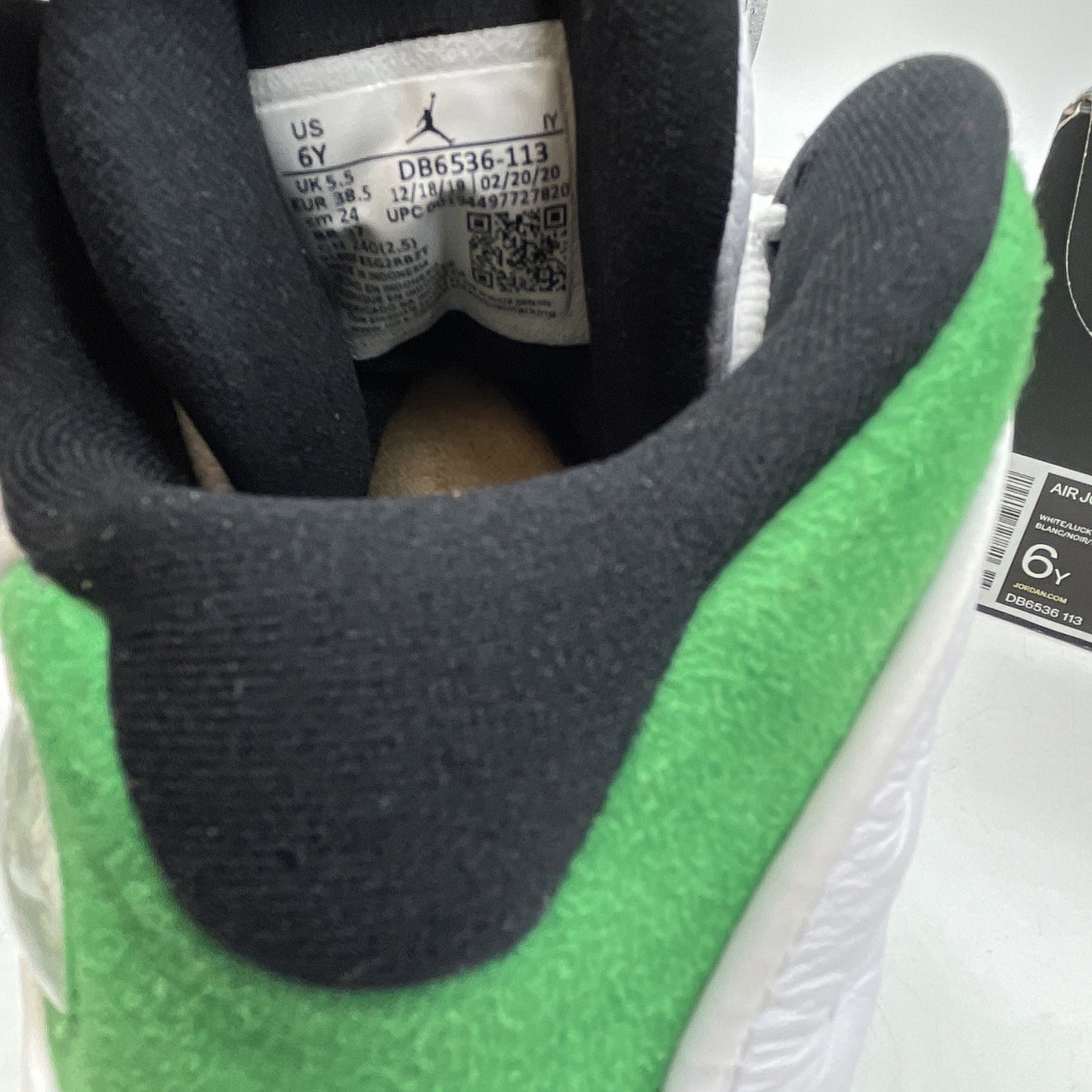 Size 6Y - Air Jordan 13 Retro Lucky Green 2020 - (DB6537-113)