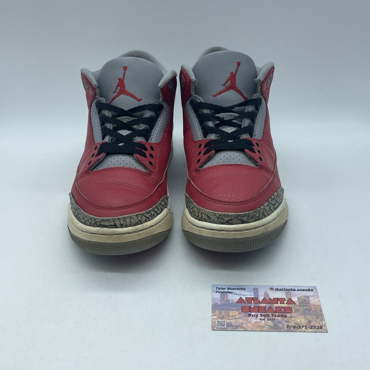 Size 9.5 - Jordan 3 Retro SE Mid Unite Red Black Leather Grey Suede (CK5692-600)