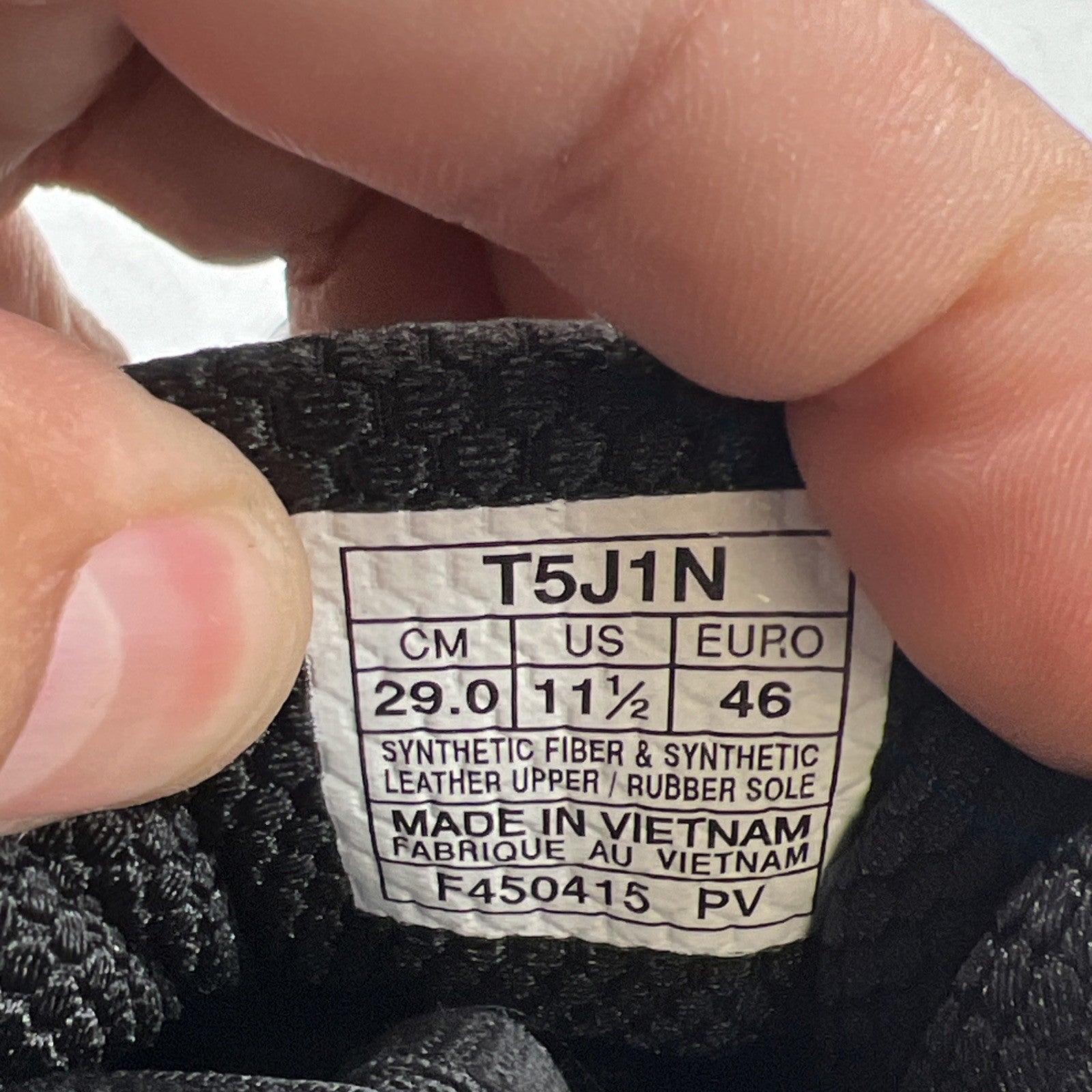 Size 11.5 - ASICS GEL-Quantum 360 Low Gray (T5J1N-9390)