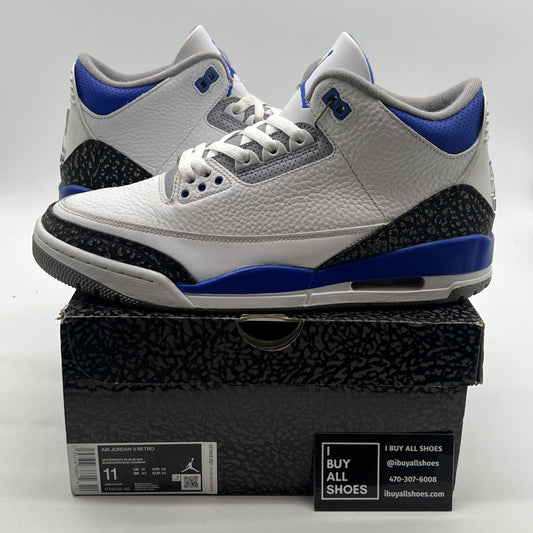 Size 11 - Air Jordan 3 Retro Mid Racer Blue (CT8532-145)