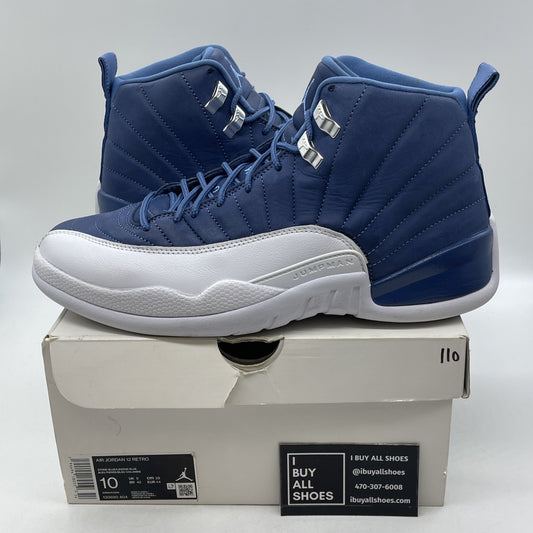 Size 10 - Air Jordan 12 Retro Indigo 2020 (130690-404)