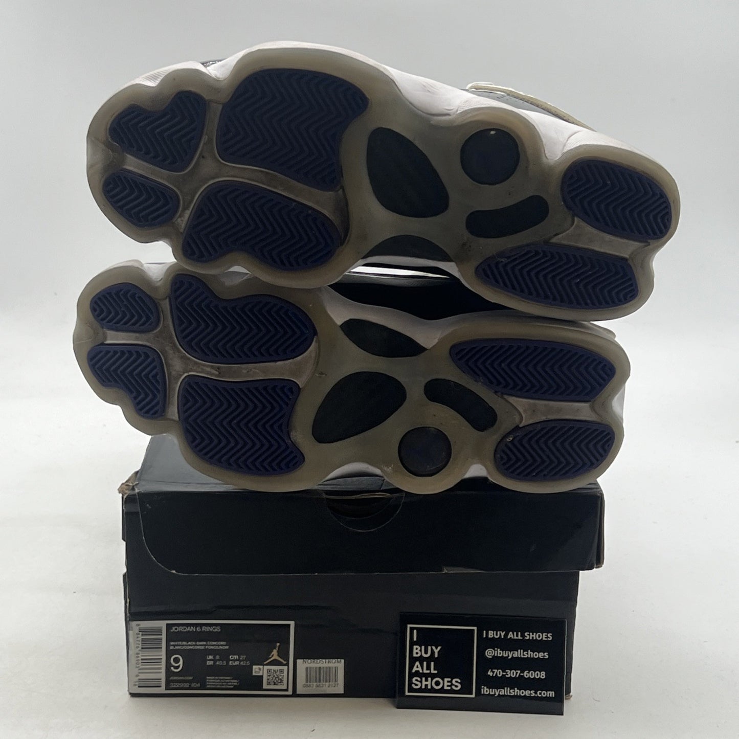 Size 9 - Air Jordan 6 Rings Concord 2017 (322922-104)