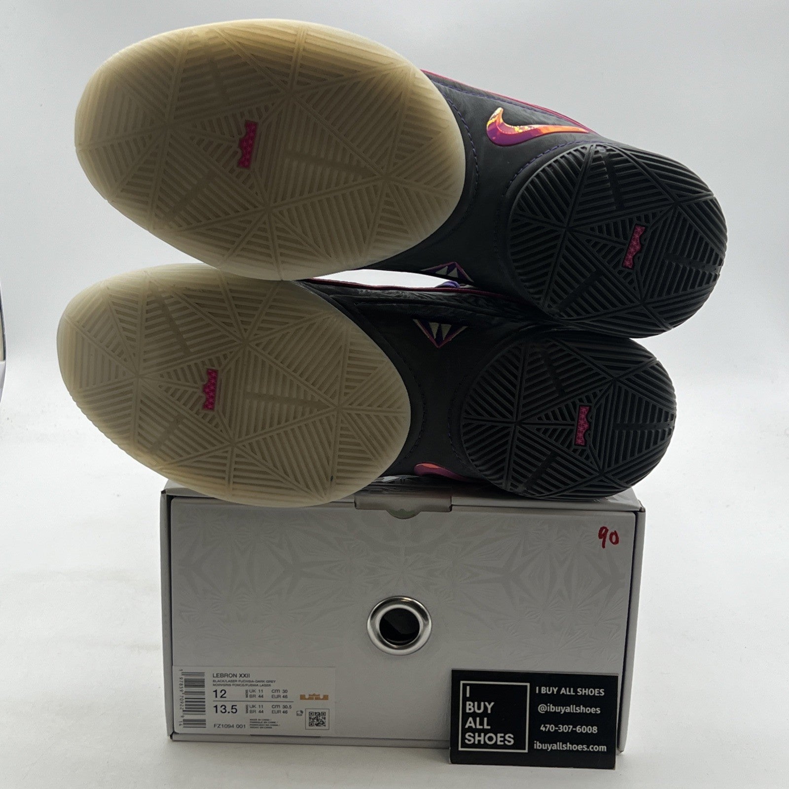 Size 12 - Nike LeBron 22 Blacklight (FZ1094-001)