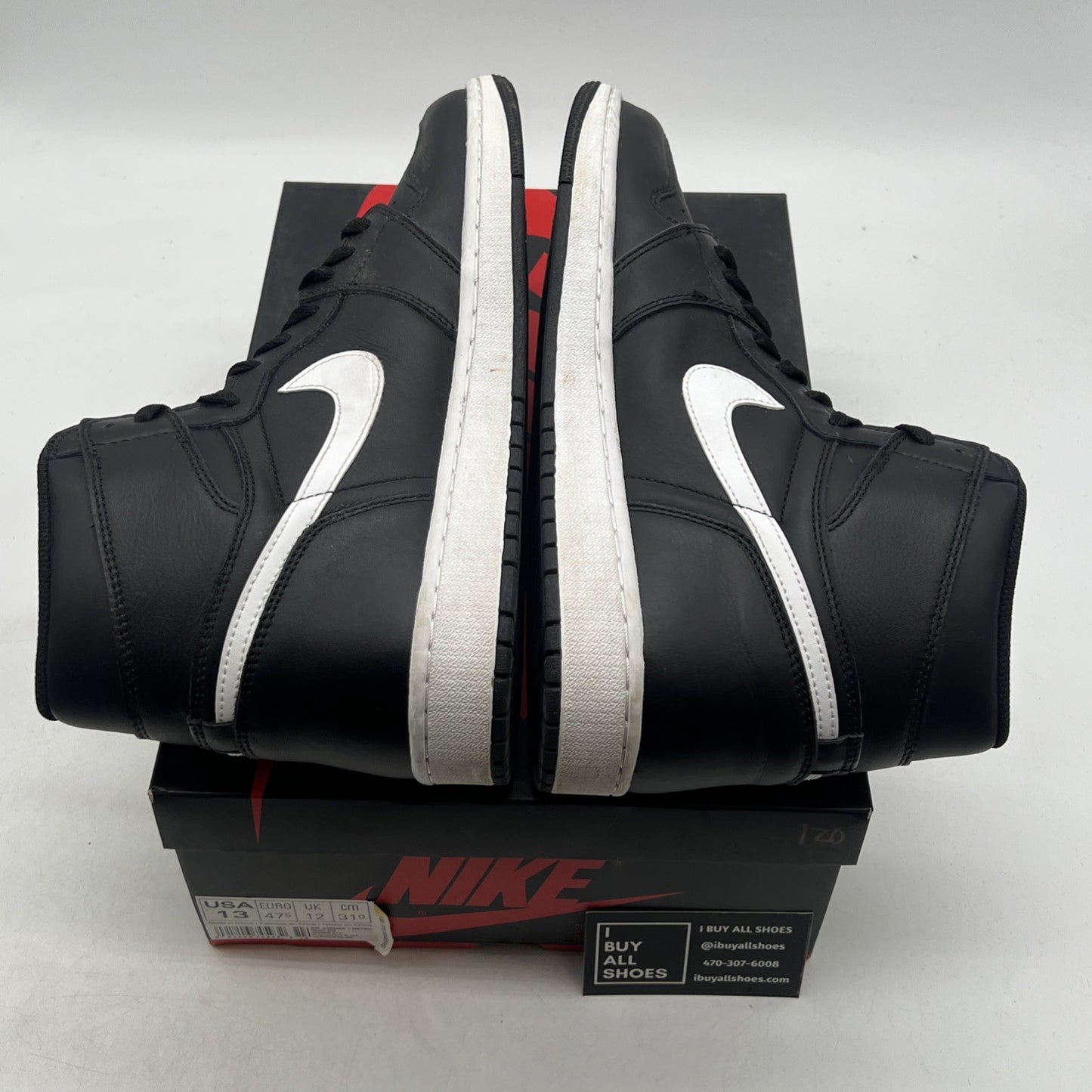 Size 13 - Air Jordan 1 Retro OG Prm High Yin Yang (555088-011)