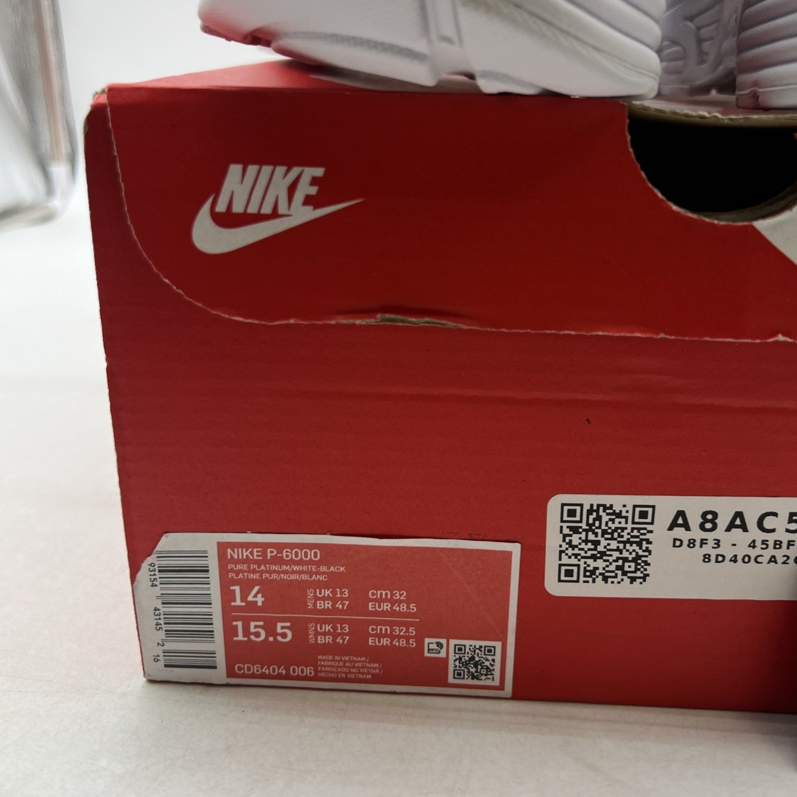 Size 14 - Nike P-6000 Pure Platinum (CD6404-006)